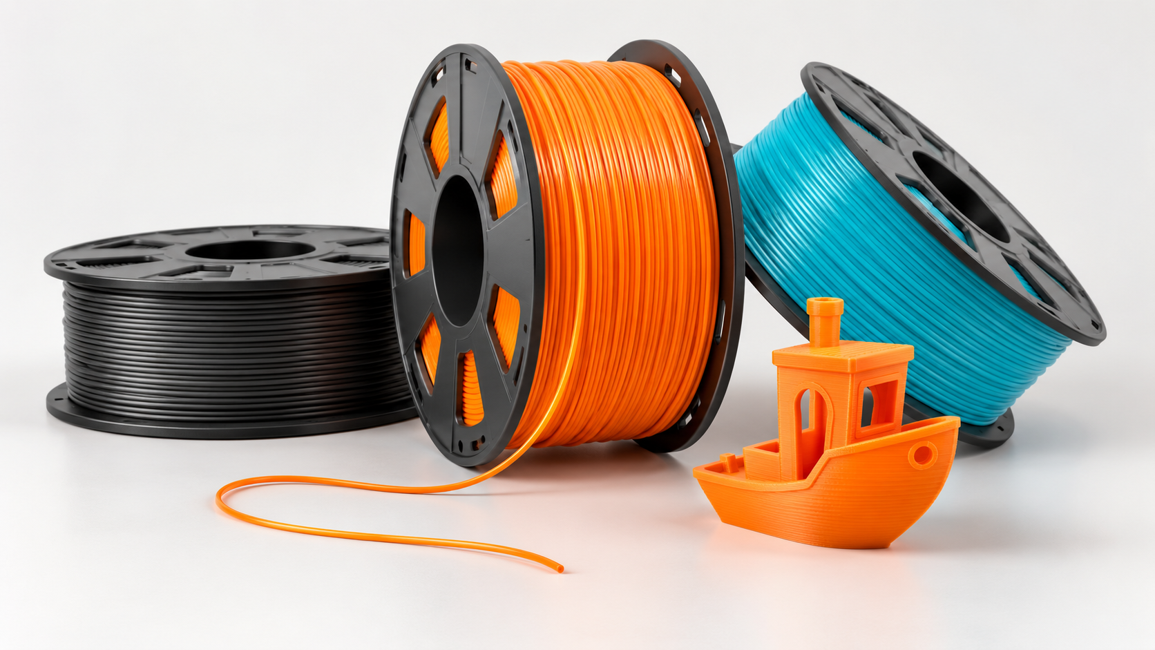 Bobinas de filamento para impressão 3D